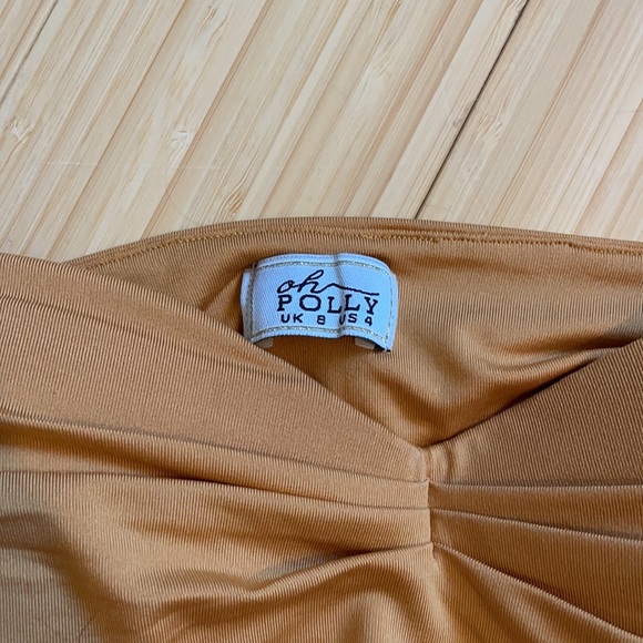 Oh Polly Mustard Yellow Crop - Picture 2 of 2